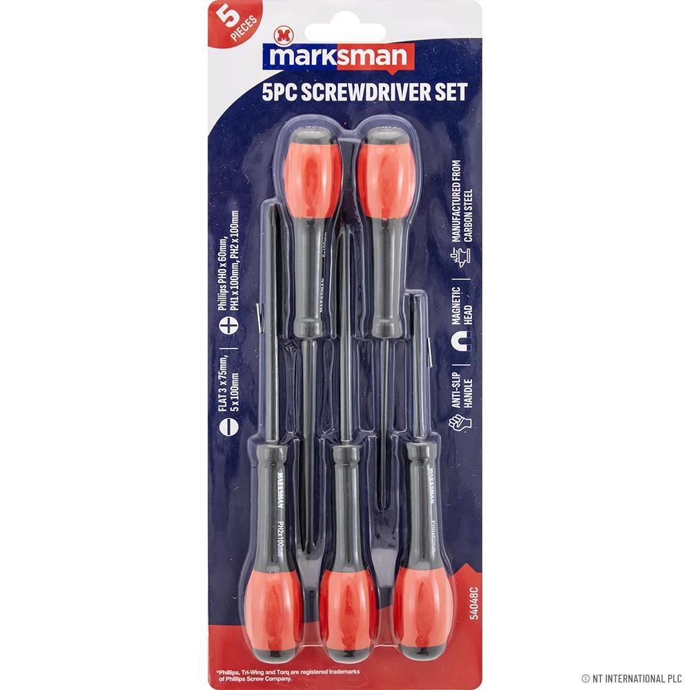 5pcs Screwdriver Set Insulated Electrical Screwdriver Set by My Store