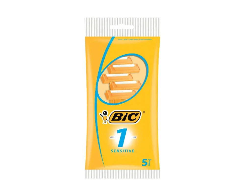BIC Classic Single Blade Disposable Razors (5 Raz X 1 Pk) by Bic