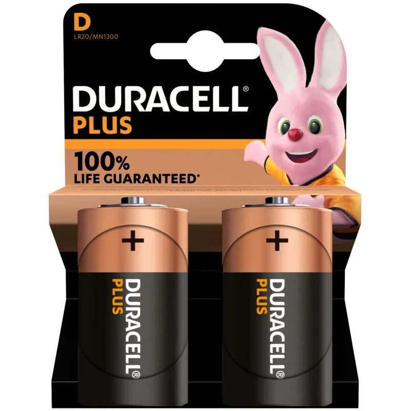 Duracell PLUS Boost 150% Alkaline D / MN1300 Batteries (B2 x 10pk) by Duracell
