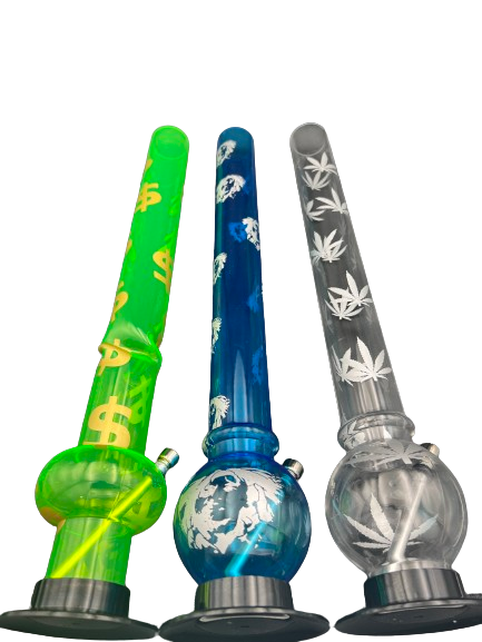 Bong - Acrylic Plastic - Assorted Designs Acrylic