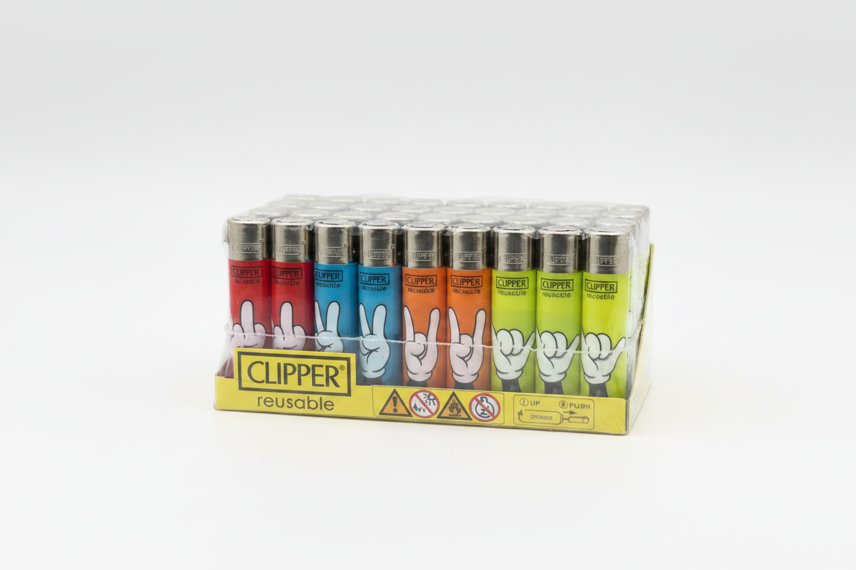 Clipper Lighters Display Box
