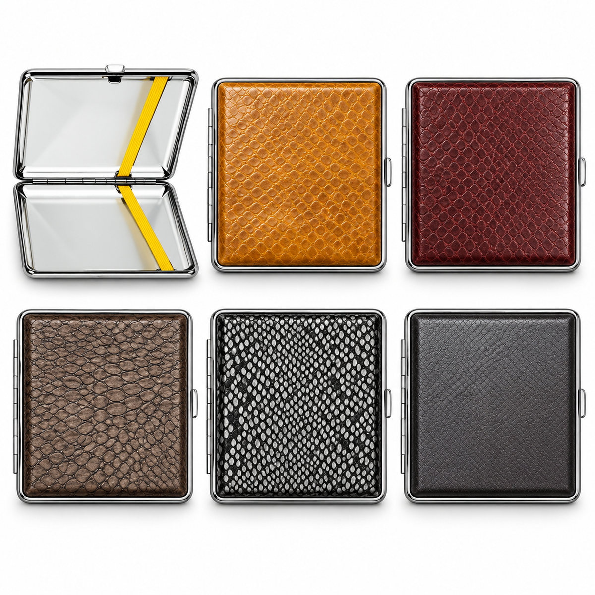 Snake Skin Pattern Cigarette Cases Holders X12 Unbranded