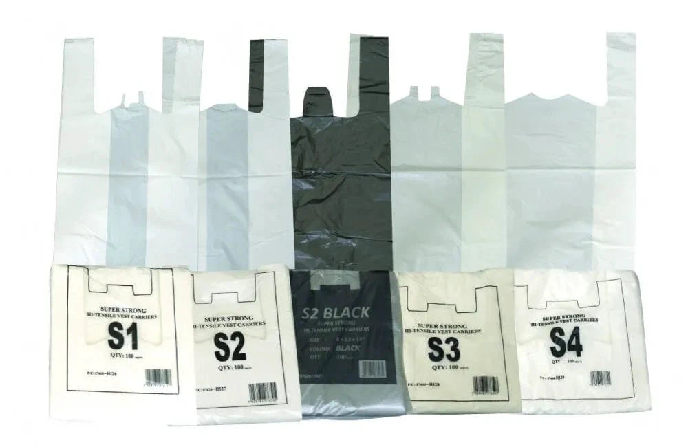 Carrier Bags Bottle Bags 20x100 aprox by Carrier Bags