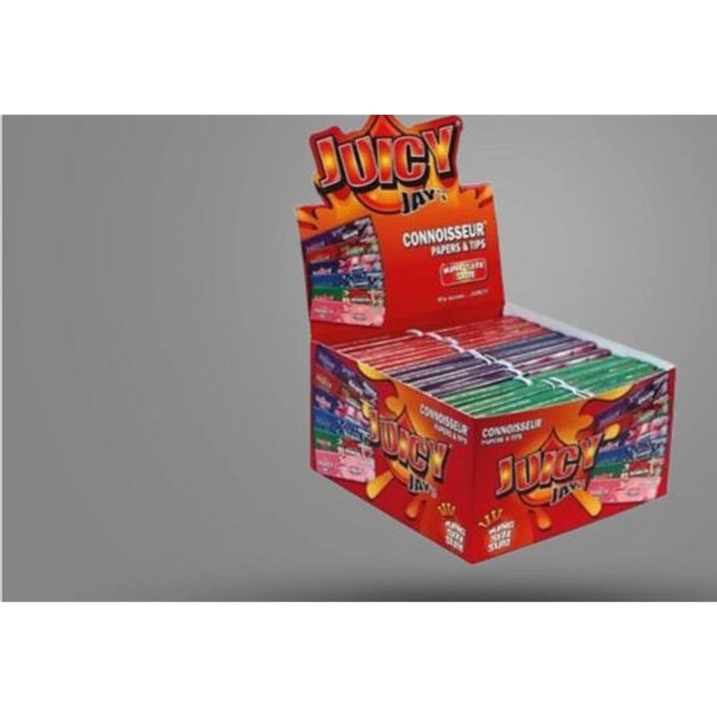 JUICY JAY'S KING SLIM CONNOISSEUR PAPER & TIPS X24 by Juicy