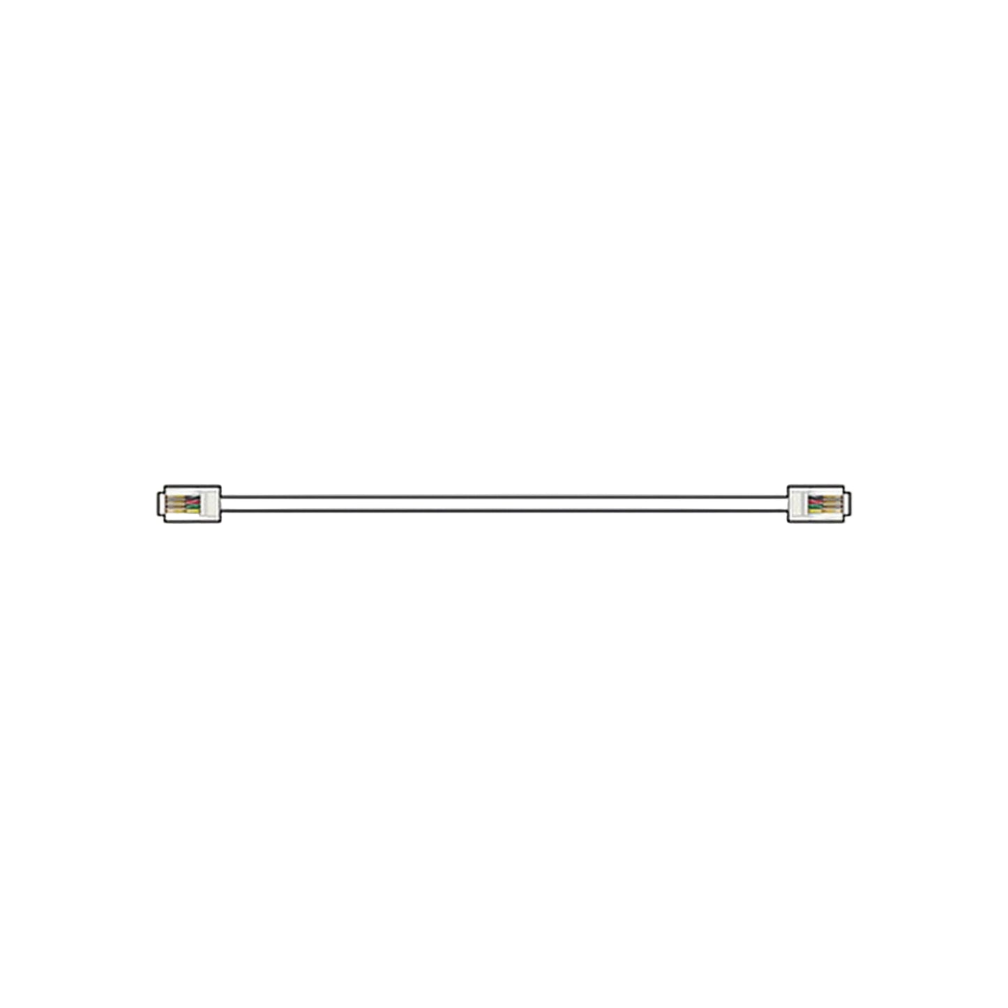 Modular Lead (RJ11 to RJ11) tr (1) Cable by Power Plus