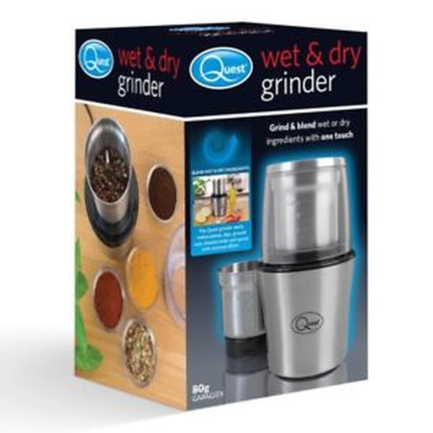 Quest Wet and Dry One Touch Grinder by My Store