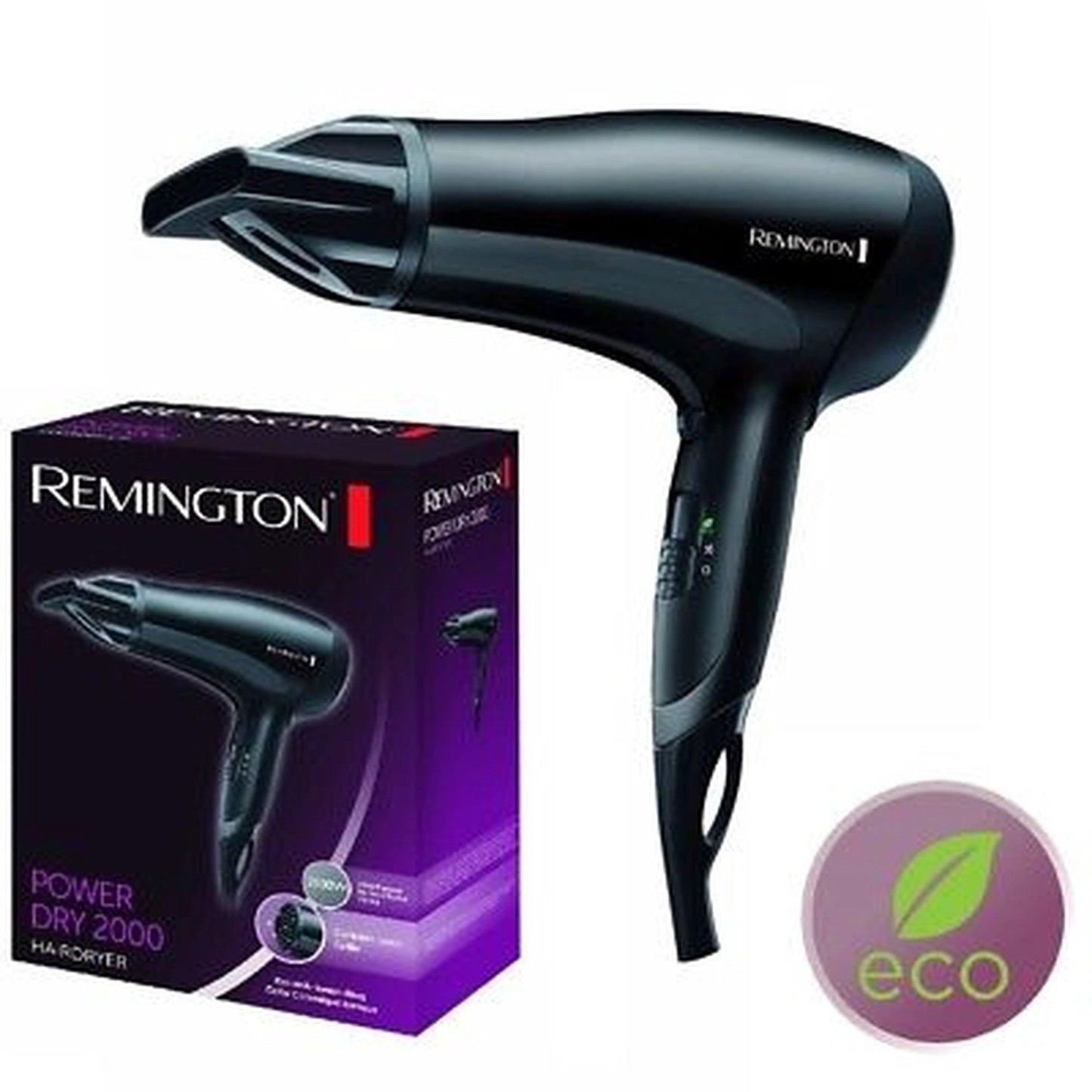 Remington Power Hair Dryer Ceramic Ionic 2000w(1) by Remington