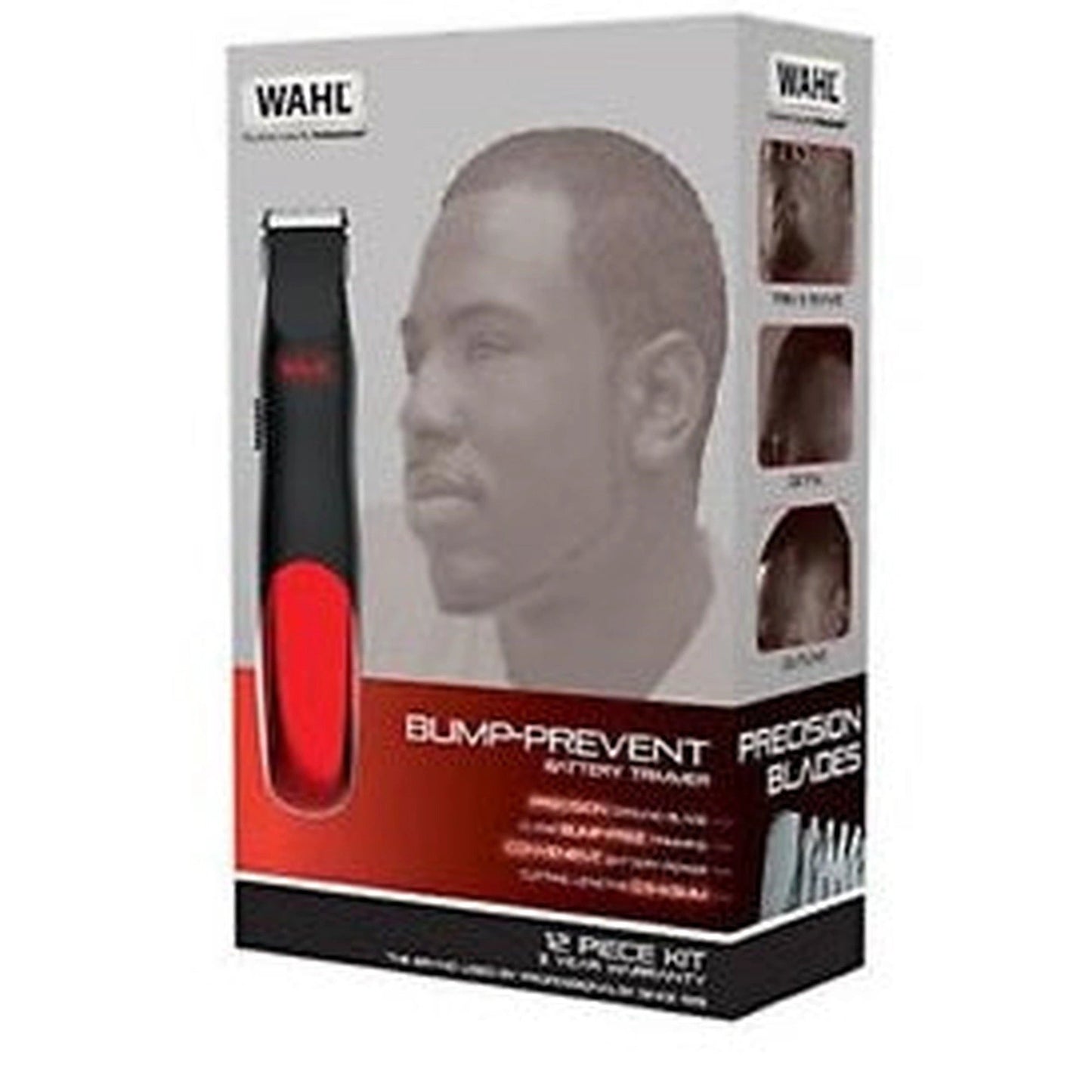 Wahl Bump Prevent Battery Beard Trimmer Kit 9906-4017 by WAHL