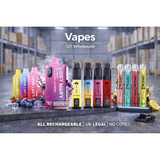 Vapes Audiotech Systems LTD T/A 121 Wholesale