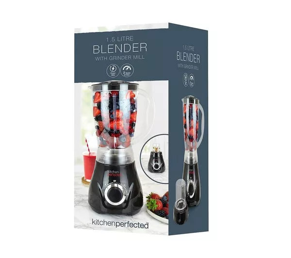 Kitchenperfected Electric Blender with Mill 1.5 Ltr KitchenPerfected