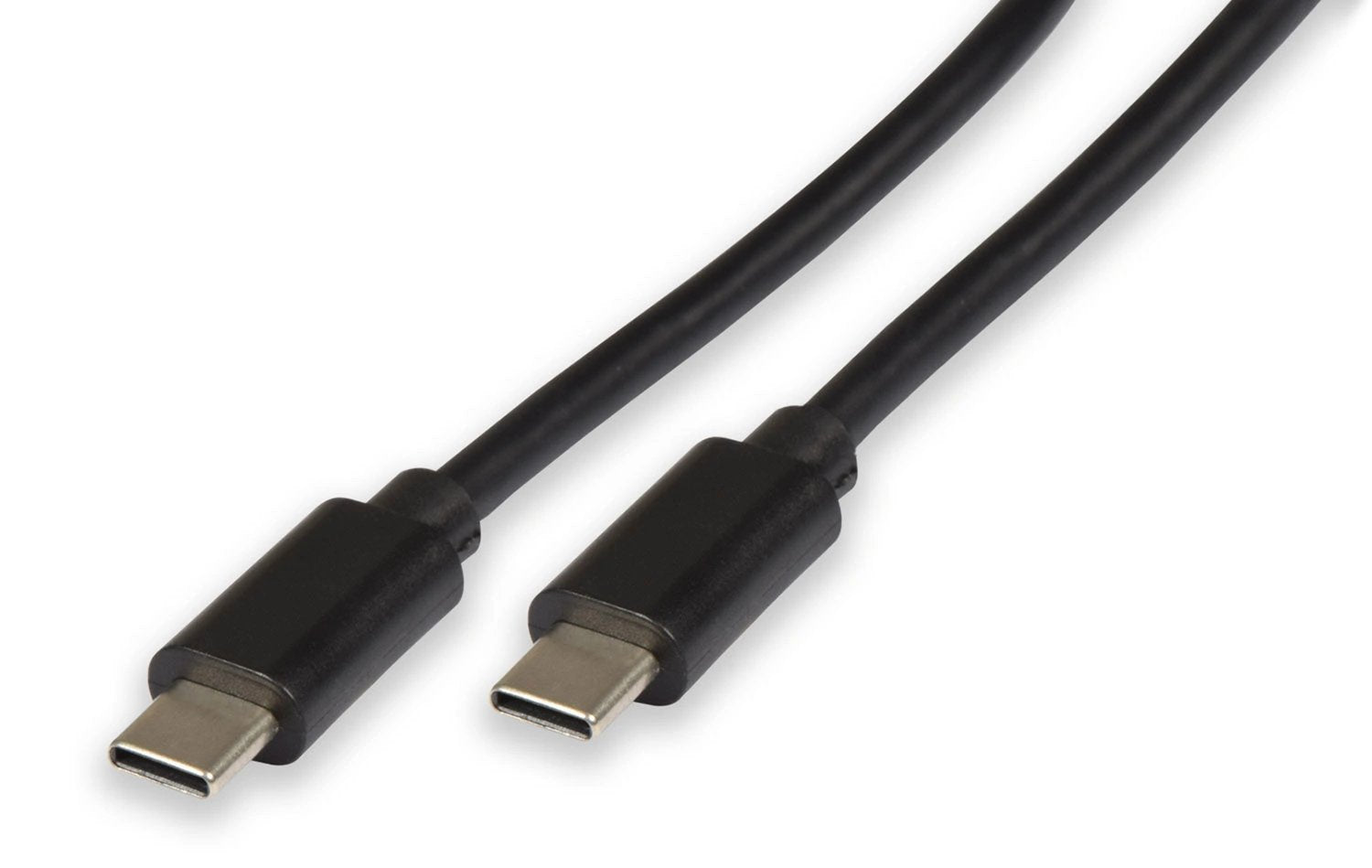 Power Plus USB-C to USB-C data fast charging cable, black, 60W 3A