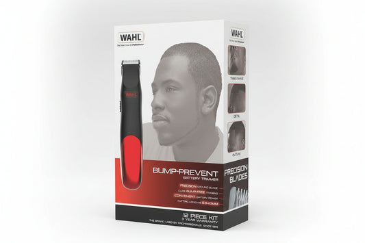 Wahl Bump Prevent Battery Beard Trimmer Kit 9906-4017 Single/Carton WAHL