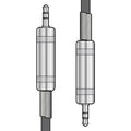 Classic Audio Leads 3.5mm TRS Jack Plug - 3.5mm TRS Jack Plug by av:Link