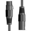 XLR leads av:Link, XLRF female to XLRM male cable with two connectors, black
