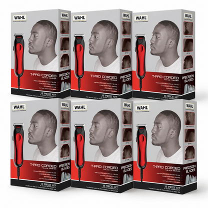 Wahl T-Pro Corded Men's Hair Trimmer Clipper Kit 9307-5317 WAHL