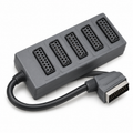Scart Plug to 5 Scart Plugs (1.5 Mtr) av:Link
