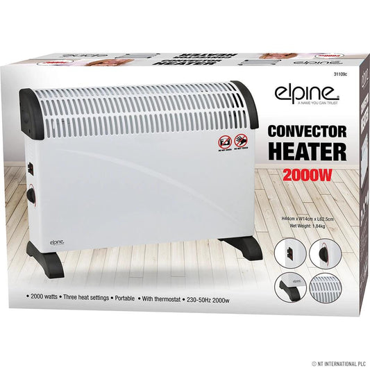 Convector Heater 2000w (1) - White by Power Plus