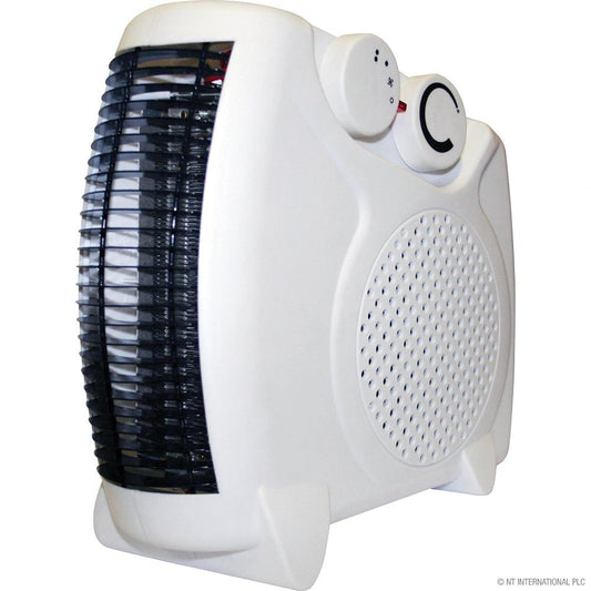 Fan Heater Flat/Up Right 2000w by Power Plus