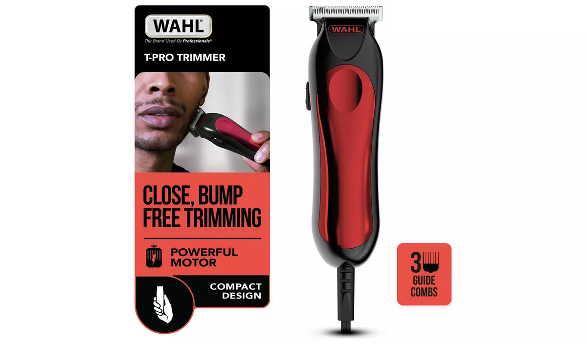 Wahl T-Pro Corded Men's Hair Trimmer Clipper Kit 9307-5317 WAHL