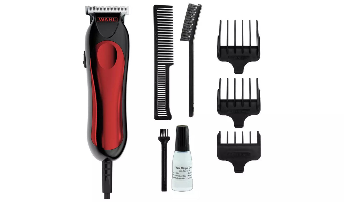 Wahl T-Pro Corded Men's Hair Trimmer Clipper Kit 9307-5317 WAHL