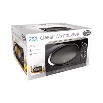Quest Manual Microwave 20L RRP: £96.50 Audiotech Systems LTD T/A 121 Wholesale