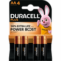 Duracell PLUS Boost 150% AA / MN1500 Batteries ( B4 x 20pk) by Duracell