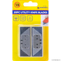 20 pc Utility/Folding Knife Blades by Marksman