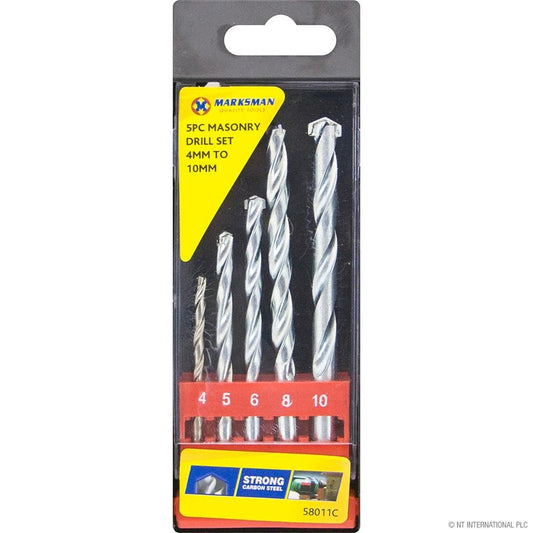 5 Pcs Combination Drill Set (1) by Marksman