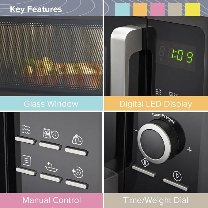 Quest Digital Microwave 23L RRP: £121.00 Quest