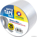 Gaffer cloth tape roll by Marksman in grey, 48mm x 25m adhesive tape