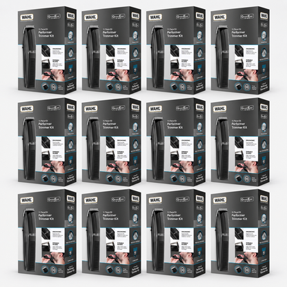 Wahl GroomEase Performer 11pc Battery Trimmer Kit - 5537-6217 WAHL