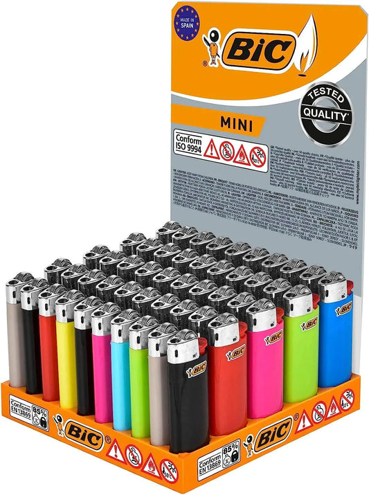 Bic Mini Disposable Flint Lighters (50) by Bic