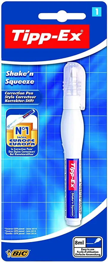 TIPPEX SHAKE N SQUEEZE BLISTER – 10PK Tipp Ex