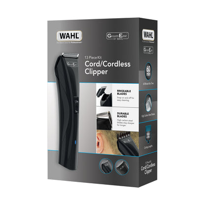Wahl - Cord/Cordless Rechargeable Hair Clipper X 1 - 9698-417 WAHL