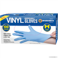 100 Pieces Vinyl Large Powder/Latex Free Clear Disposable Gloves Marksman