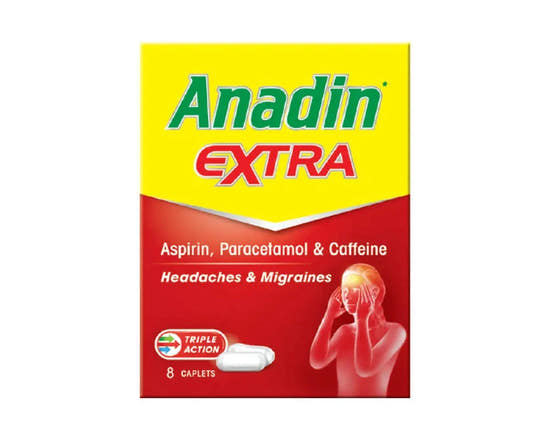 Anadin Extra Tablets (8 Tab X Pack of 12) by Anadin