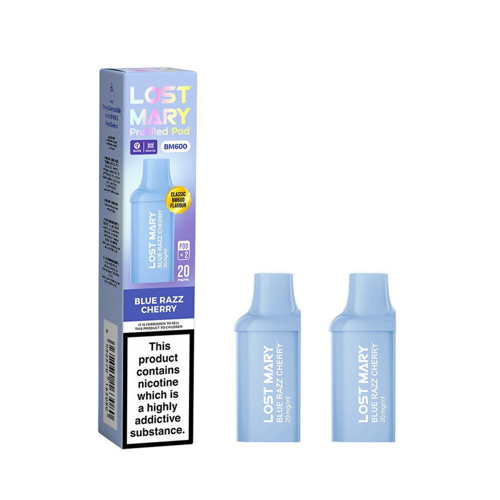 Lost Mary BM600 Replacement Pods 2's Pk of 10 2x10 Lost Mary