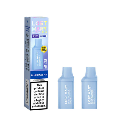 Lost Mary BM600 Replacement Pods 2's Pk of 10 2x10 Lost Mary
