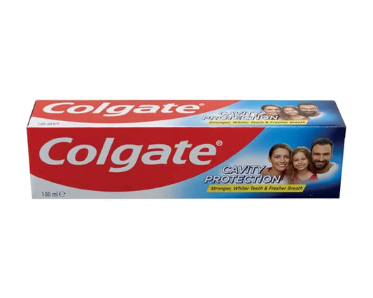 COLGATE TOOTHPASTE CAVITY PROTECTION (RED) 100ML EU – 12PK by Colgate