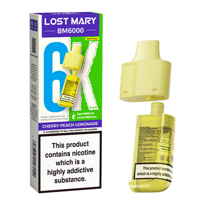 Lost Mary BM6000 Replacement Pods Pk of 5 Lost Mary