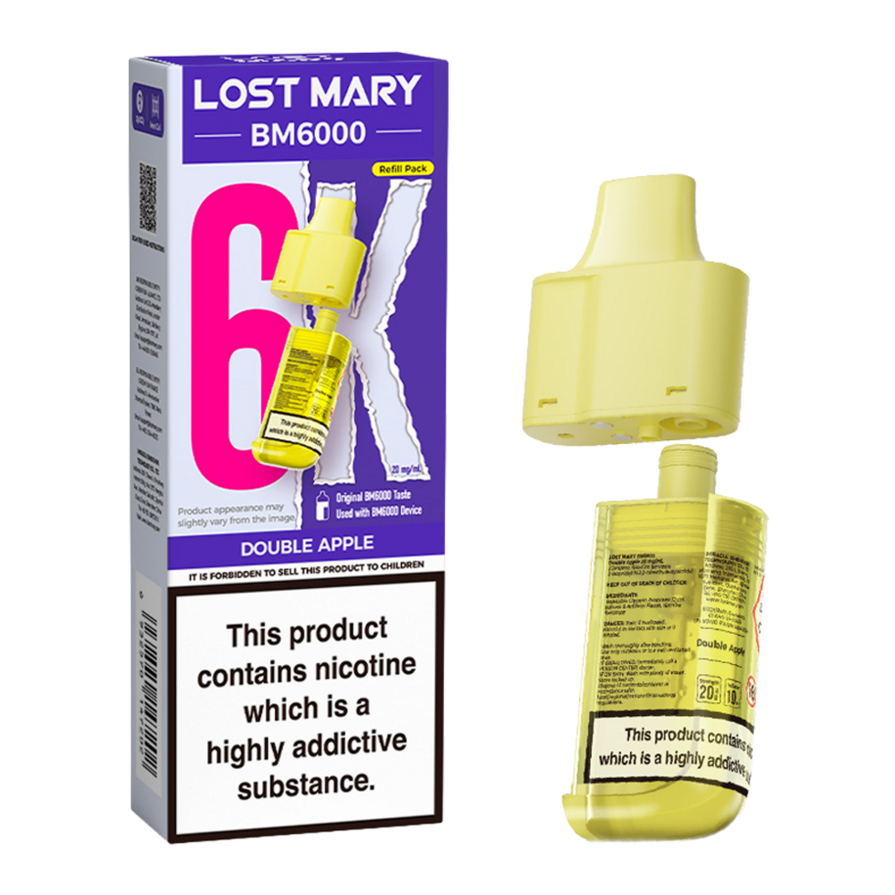 Lost Mary BM6000 Replacement Pods Pk of 5 Lost Mary