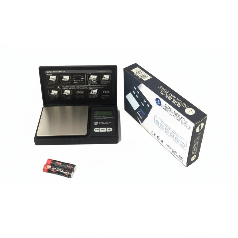 Digital Pocket Scale SB-100 by Scalability, 100 g max, 0.01 g accuracy, with box and two batteries