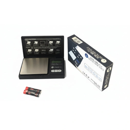 Digital Pocket Scale SB-100 by Scalability, 100 g max, 0.01 g accuracy, with box and two batteries