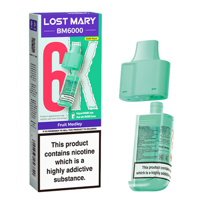 Lost Mary BM6000 Replacement Pods Pk of 5 Lost Mary