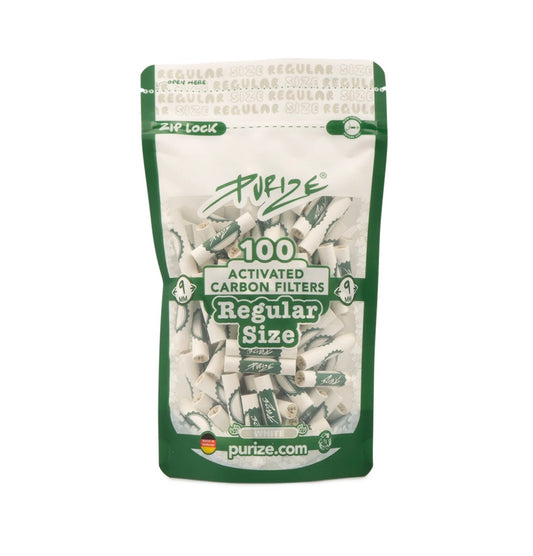 Purize Packets I Regular Size 9MM 100 PET Bag | Filter Tips With Activated Charcoal (Copy) Purize
