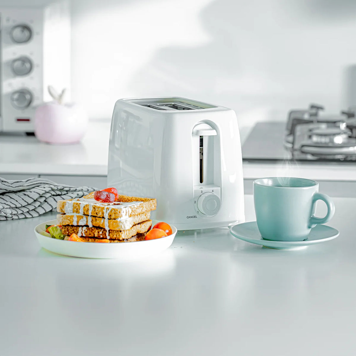 Geepas -Slice Bread Toaster With 6 Level Browning GBT36550 Geepas