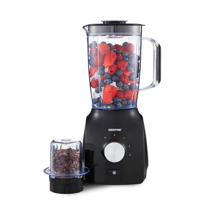 Geepas 2 In 1 Blender, 400 Watts, GSB44035 Geepas