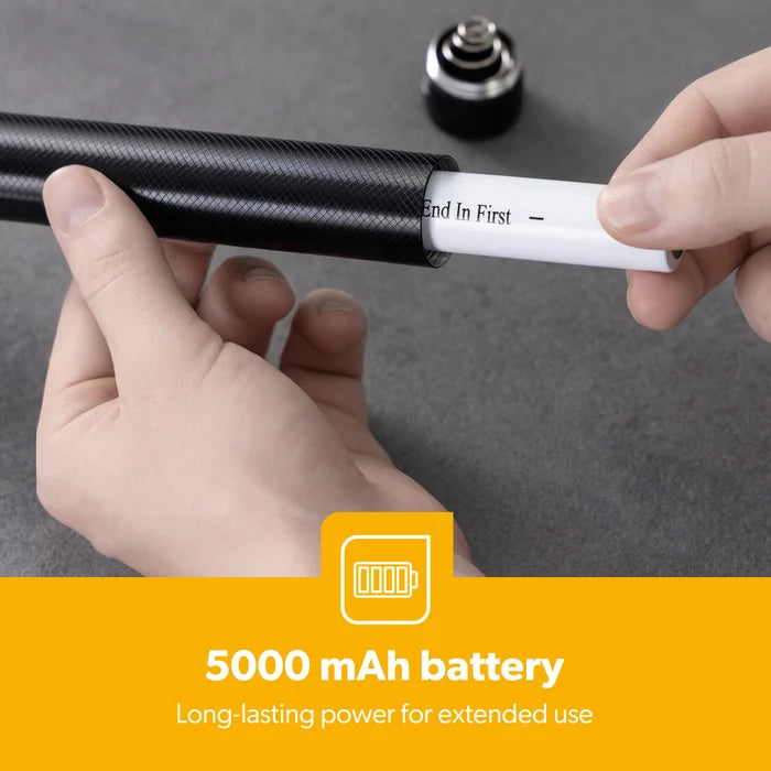 Torch Rechargeable LED - 5000mAh Super Bright Rechargeable LED Torch Flashlight GFL51103UK Geepas