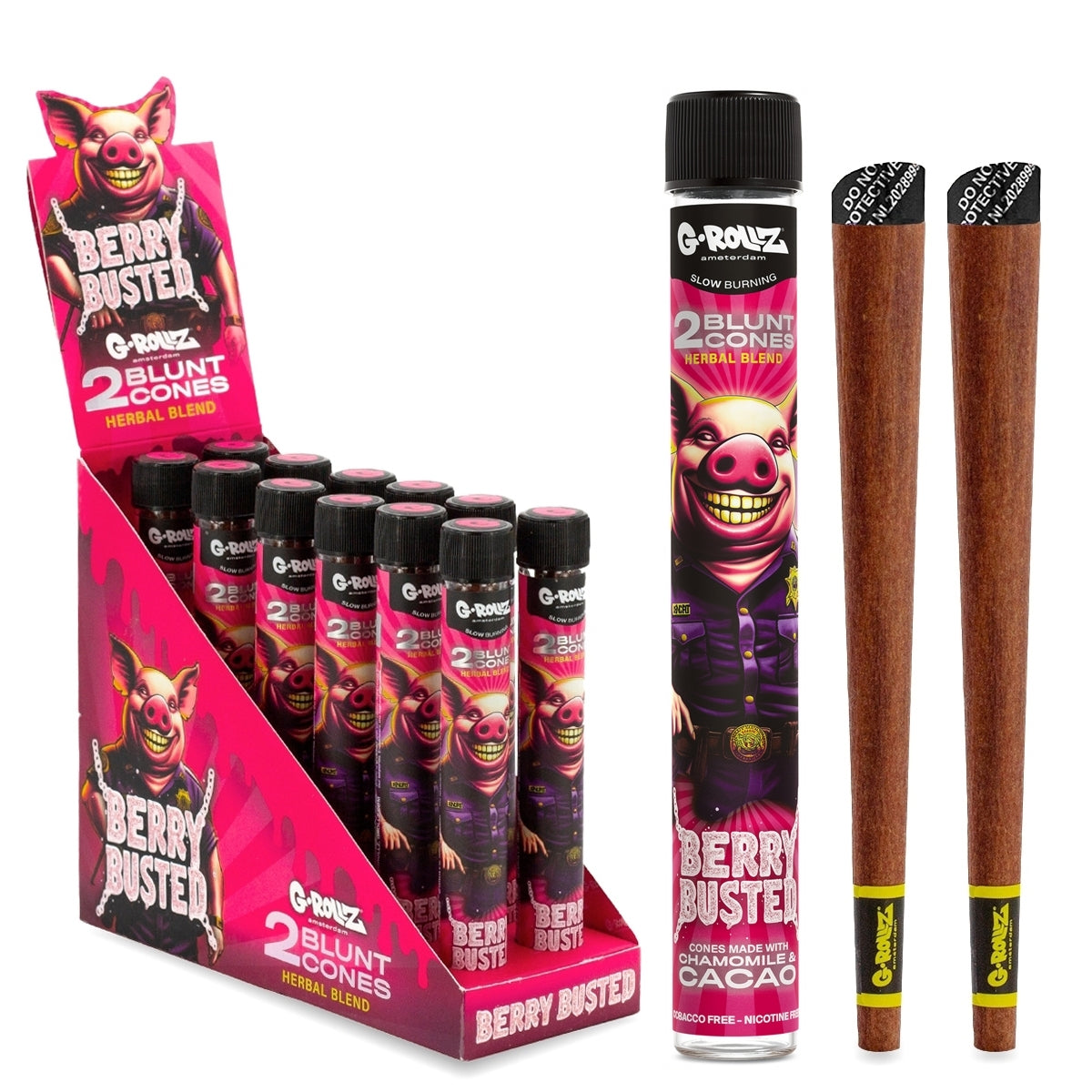 G-ROLLZ Terpene Blunt Cones (12 Pack) G-Rollz