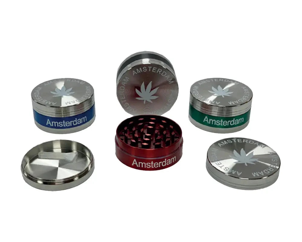 3 PART SHARK TEETH MAGNETIC METAL GRINDER by Unbranded